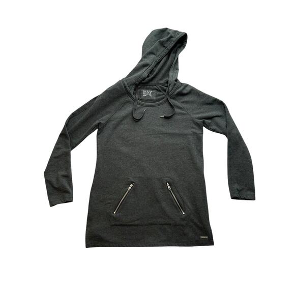 Marc New York Jackets & Blazers - Marc New York Performance Hoodie Womens Large Gray Popover Athleisure Jacket